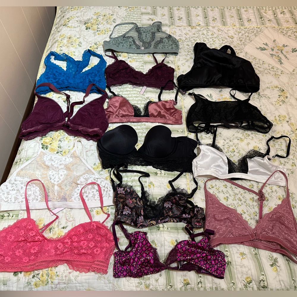 Victoria’s Secret Bralettes and bra (bundle of 14)